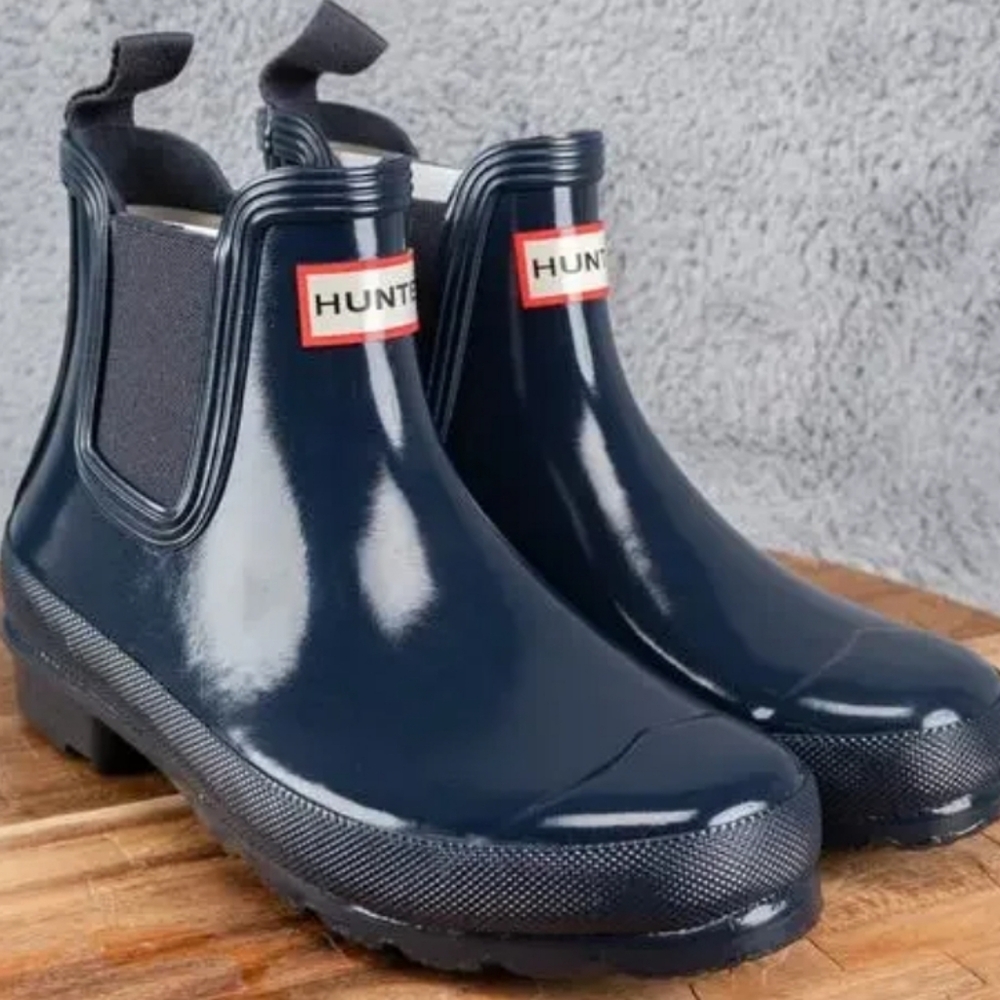 Hunter Women's Original Chelsea Boots Blue